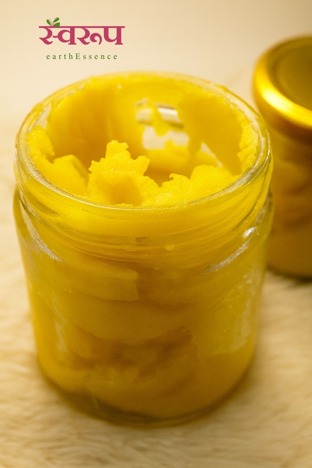 Handmade shea butter cream for dry and rough skin