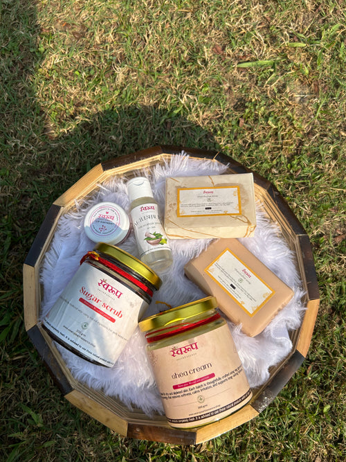 Dry Skin Care Combo (3 Soaps + Toner + Lip Balm + Shea butter cream) ₹849